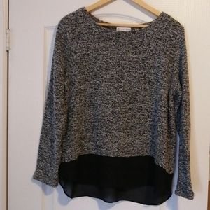 Point Zero long sleeve knit top